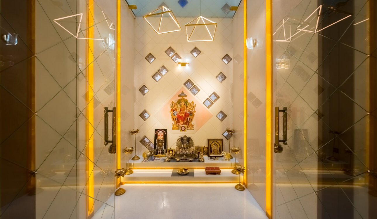 pooja room interior design