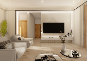 living room design Bangalore