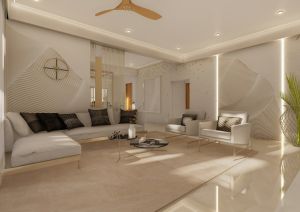 modern living room design Bangalore