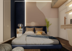 modern bedroom design Bangalore