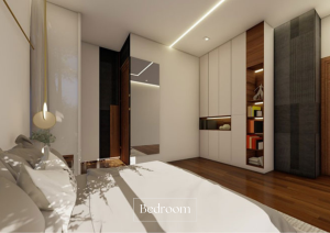 modern bedroom interior design in Bangalore