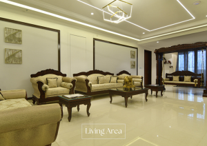 living room design in Bangalore